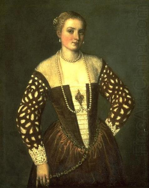 Paolo Veronese Portrait de femme china oil painting image